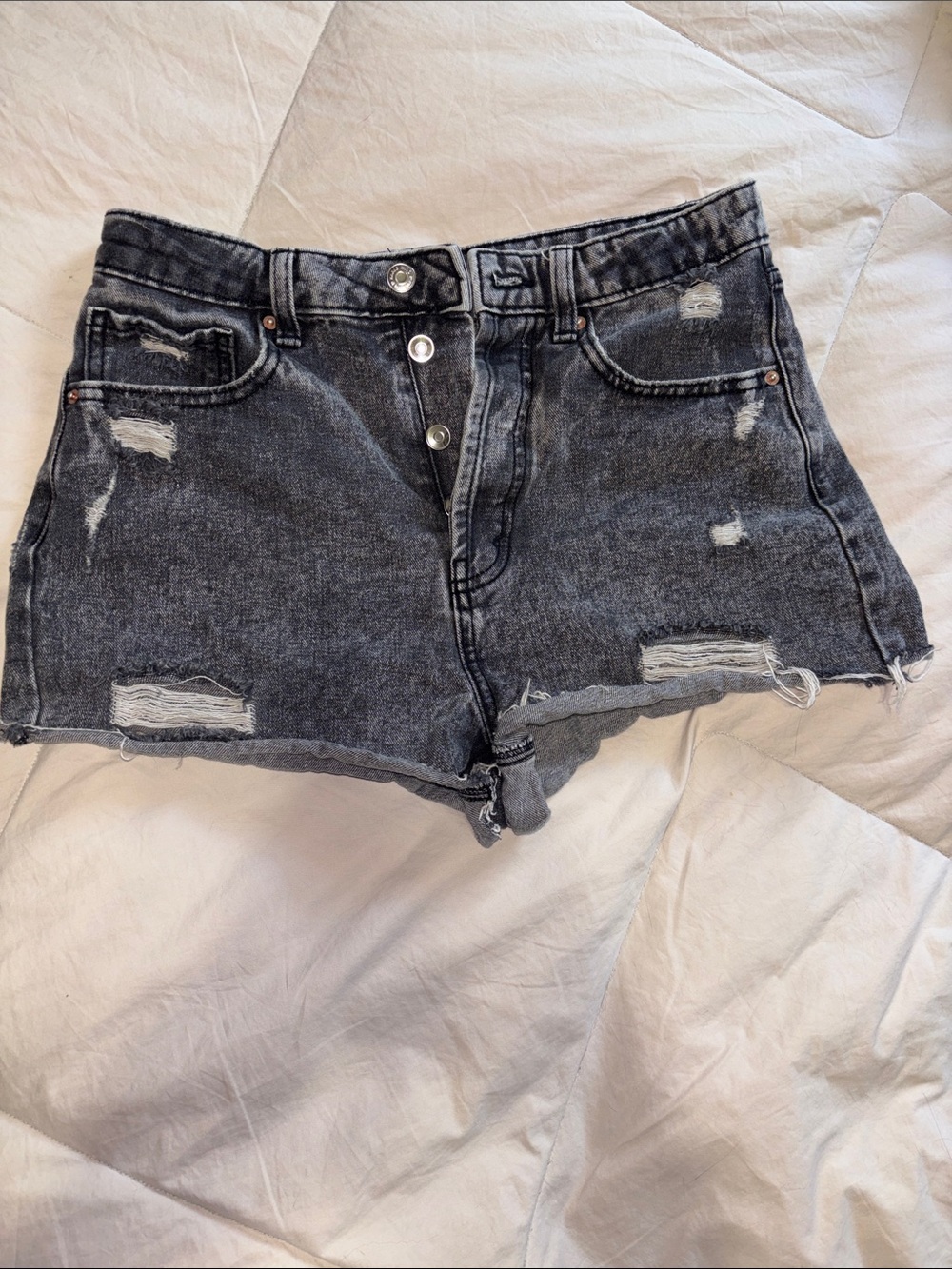 Wild fable ripped jean shorts